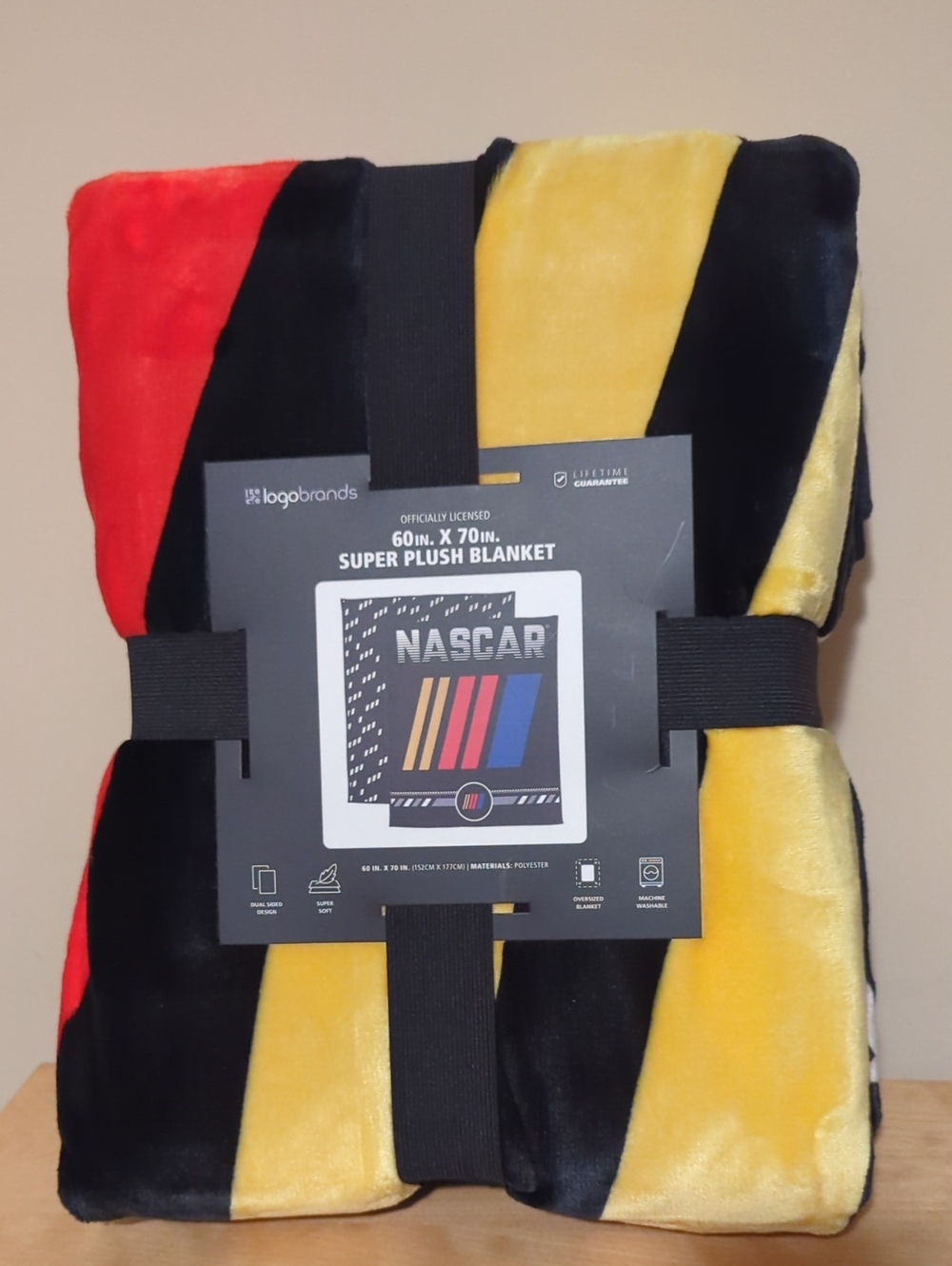 NASCAR 60"x70" Super Plush Blanket Brand New